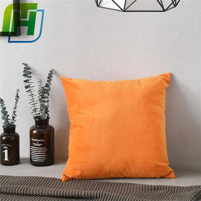 square velvet cushion