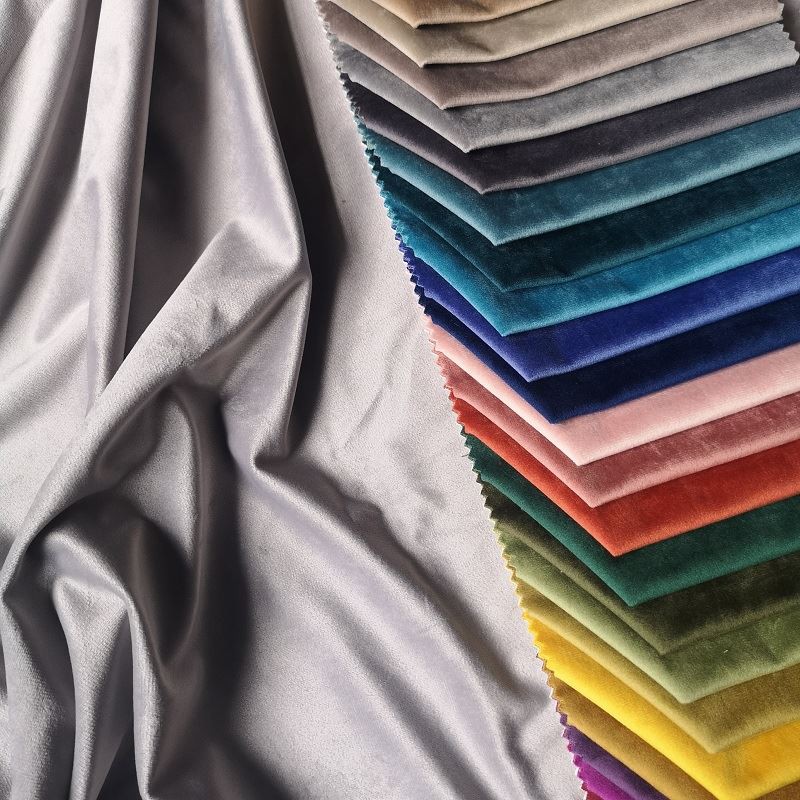colors of velour fabric  - 副本