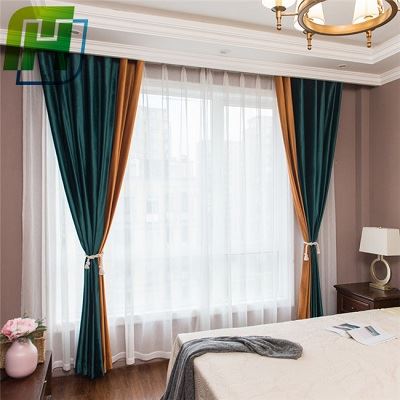 Holland velvet curtain fabric blackout decoration -400 Holland velvet curtain fabric blackout decoration -400