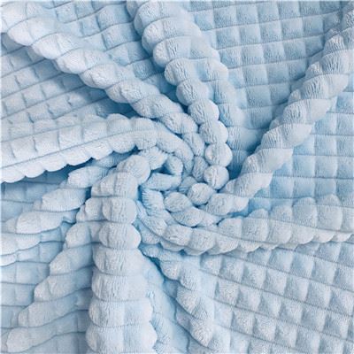 Square minky plush fabric
