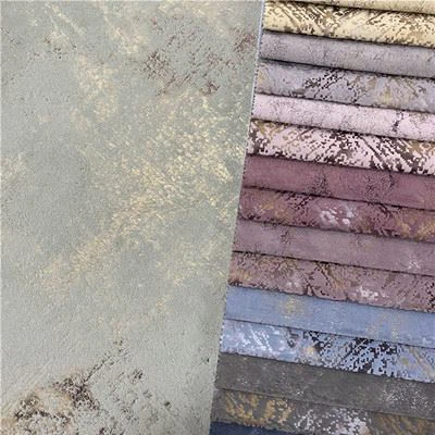 bronzing upholstery velvet fabric 400