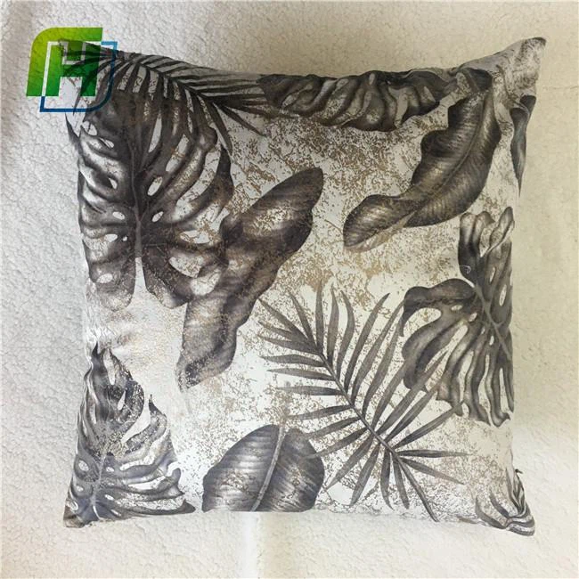 Leaf Print Cushions