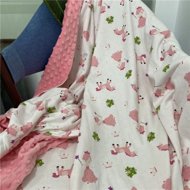 Cotton printed blanket
