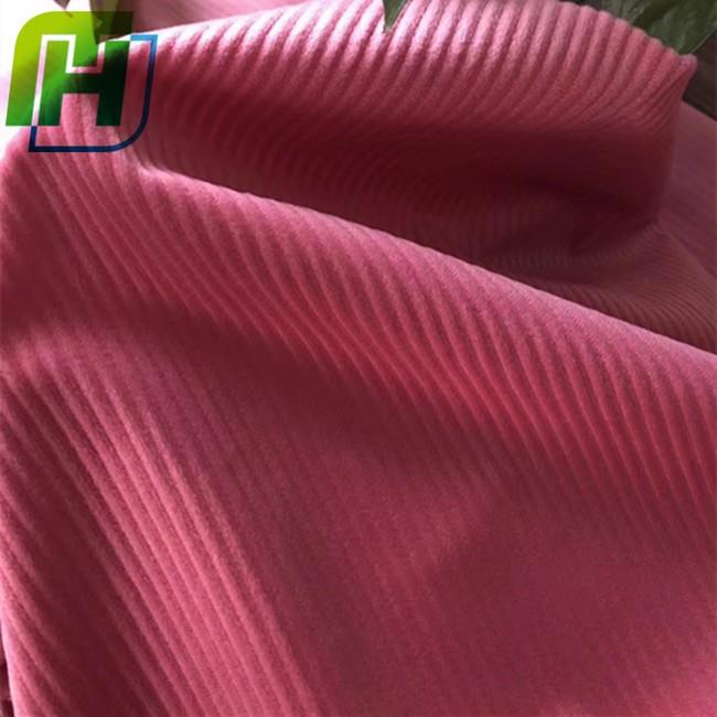 Stripe Velvet Garment Fabric