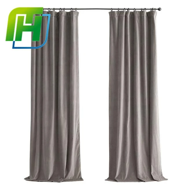 Velvet Panels Curtain