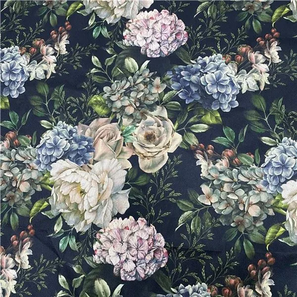 نسيج مخملي مطبوع للديكور المنزلي